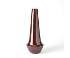 Ваза Striped Flair Vase-Garnet-Lg
