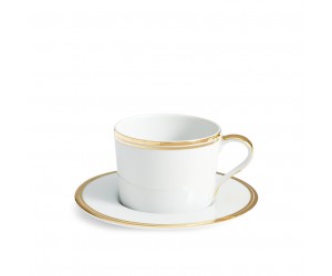 Чашка чайная WILSHIRE TEA CUP SAUC GOLD/WHITE