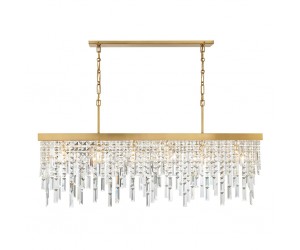 Люстра Winfield 6 Light Antique Gold Chandelier