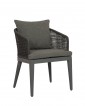 Кресло Capri Dining Armchair - Smoke Grey - Gracebay Grey