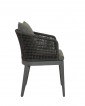 Кресло Capri Dining Armchair - Smoke Grey - Gracebay Grey