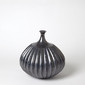 Ваза Sawtooth Vase-Graphite малая