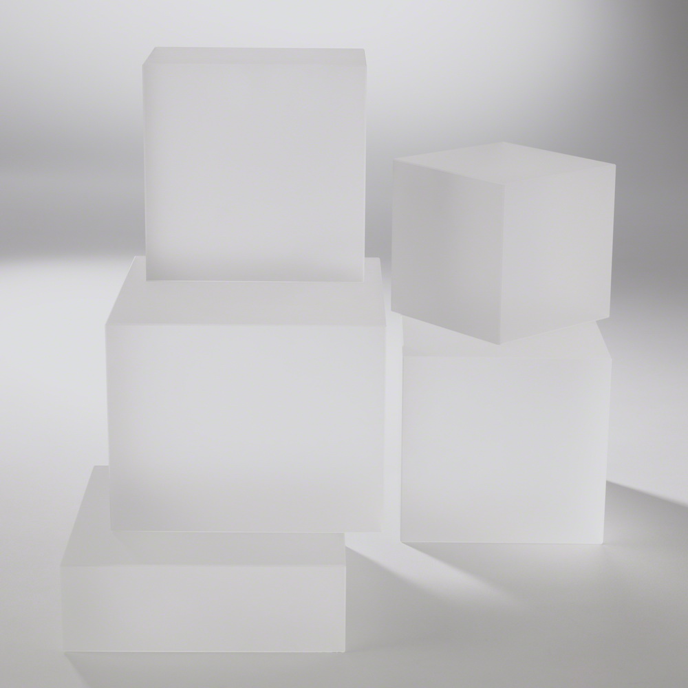Декоративный объект Frosted Crystal Cube Riser
