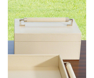 Коробка для бумаг Wrapped Ivory