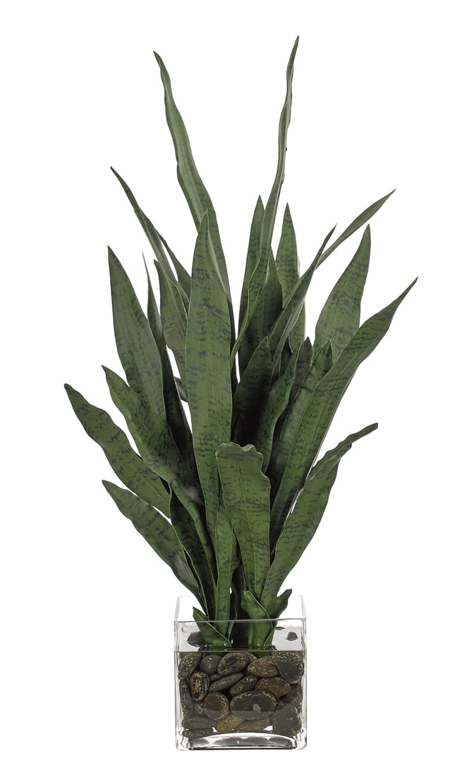 Искусственное растение SANSEVERIA, GREEN