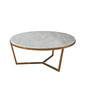 Коктейльный стол SMALL FISHER ROUND COCKTAIL TABLE (MARBLE)