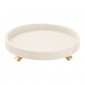 Поднос Quintessential Tray-Circle-White