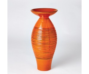 Ваза Ripple Flare Top Melon Vase-Orange LG