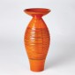 Ваза Ripple Flare Top Melon Vase-Orange LG