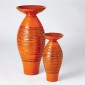 Ваза Ripple Flare Top Melon Vase-Orange LG