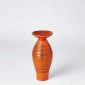 Ваза Ripple Flare Top Melon Vase-Orange-SM