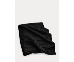 Плед Cable Cashmere Throw Blanket Midnight Black