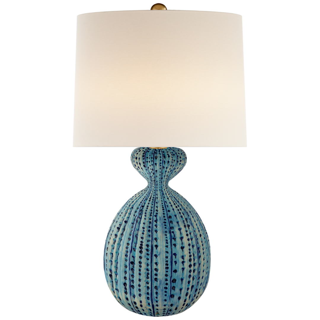 Настольная лампа Gannet Pebbled Aquamarine