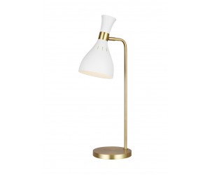 Настольная лампа Joan Task Lamp белая