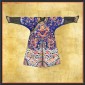 Постер Blue Kimono on Gold