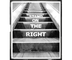 Постер Stand On The Right
