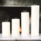 Свеча с тремя фитилями Pillar неароматизированная 13x36