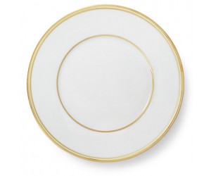 Тарелка для салата WILSHIRE SALAD PLATE GOLD/WHITE